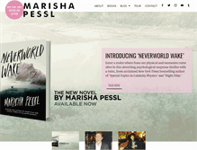 Tablet Screenshot of marishapessl.com